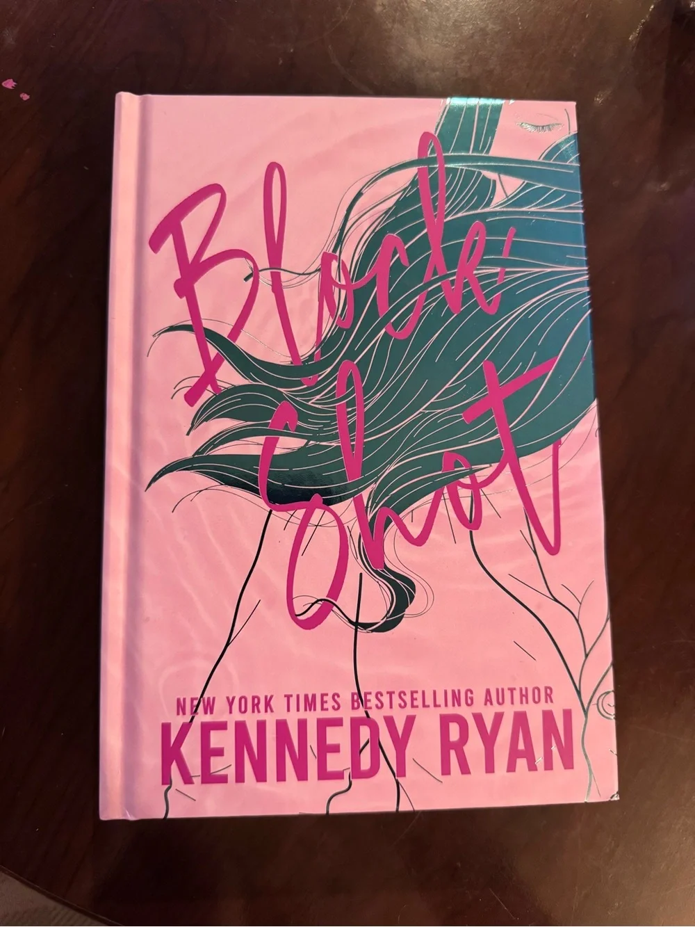 Kennedy Ryan signed  Black Shot  Hardcover Book